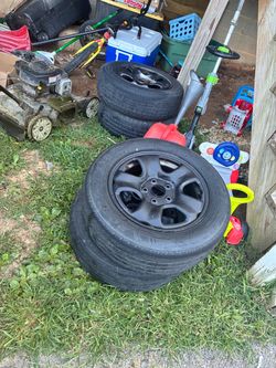 205/60R16 tires and wheels