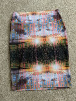 Large Lularoe Cassie Skirt New Without Tags