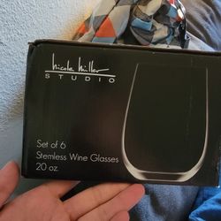 Stemless Wine Glasses