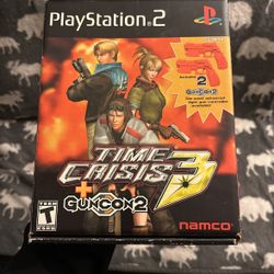 Time Crisis 3 W/Dual GunCon2 For PS2