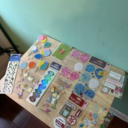 Colorful Party Stickers Set