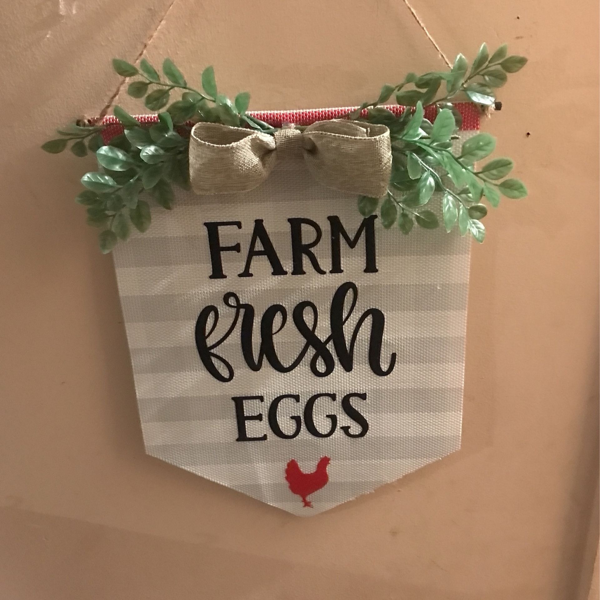 Farm Fresh Eggs Wall Decor