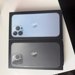 Empty iPhone Box And Designer Bag
