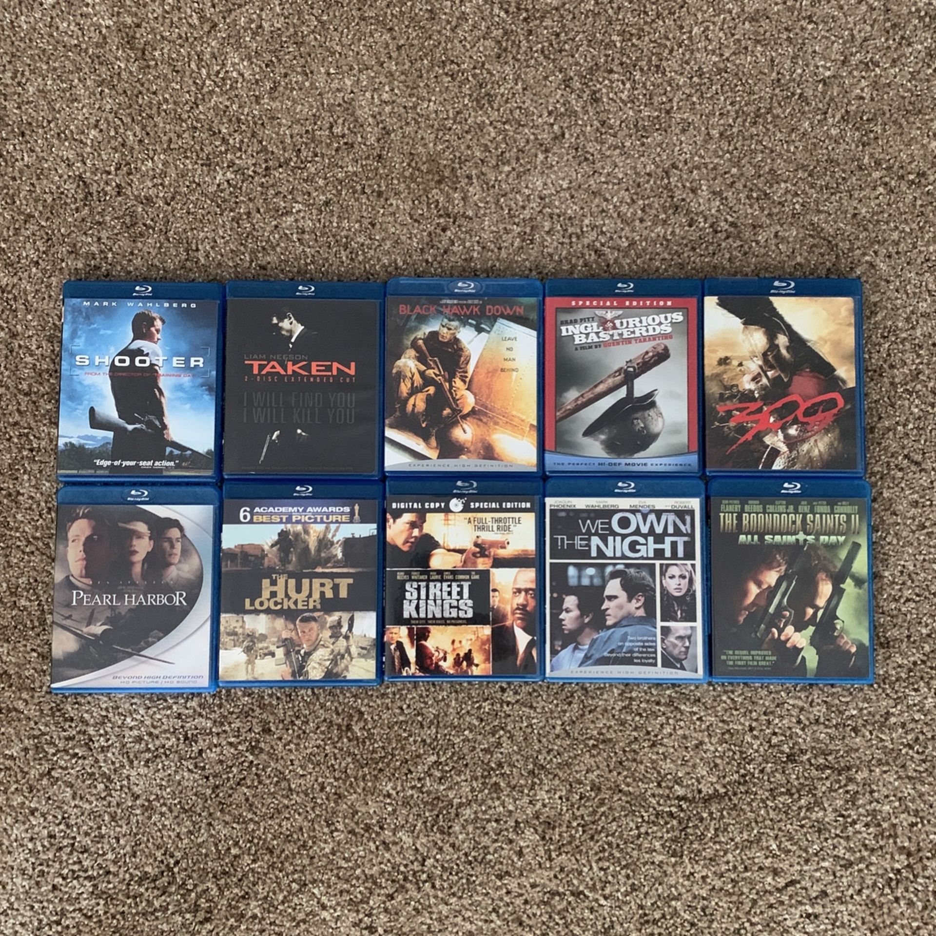 10 Action Movies For $65