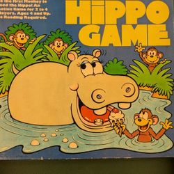Vintage Happy Hippo Game