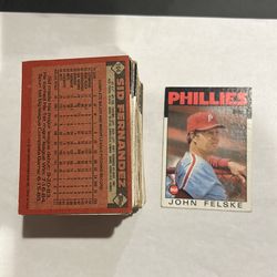 1986 Topps Baseball Cards