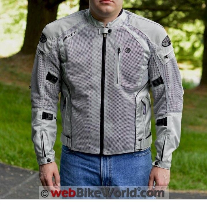 Joe Rocket Cleo Elite Women's Mesh Motorcycle Jacket (Silver,