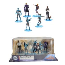 Captain Marvel Disney Exclusive 6 Piece PVC Figurine Play Set Marvel -  New