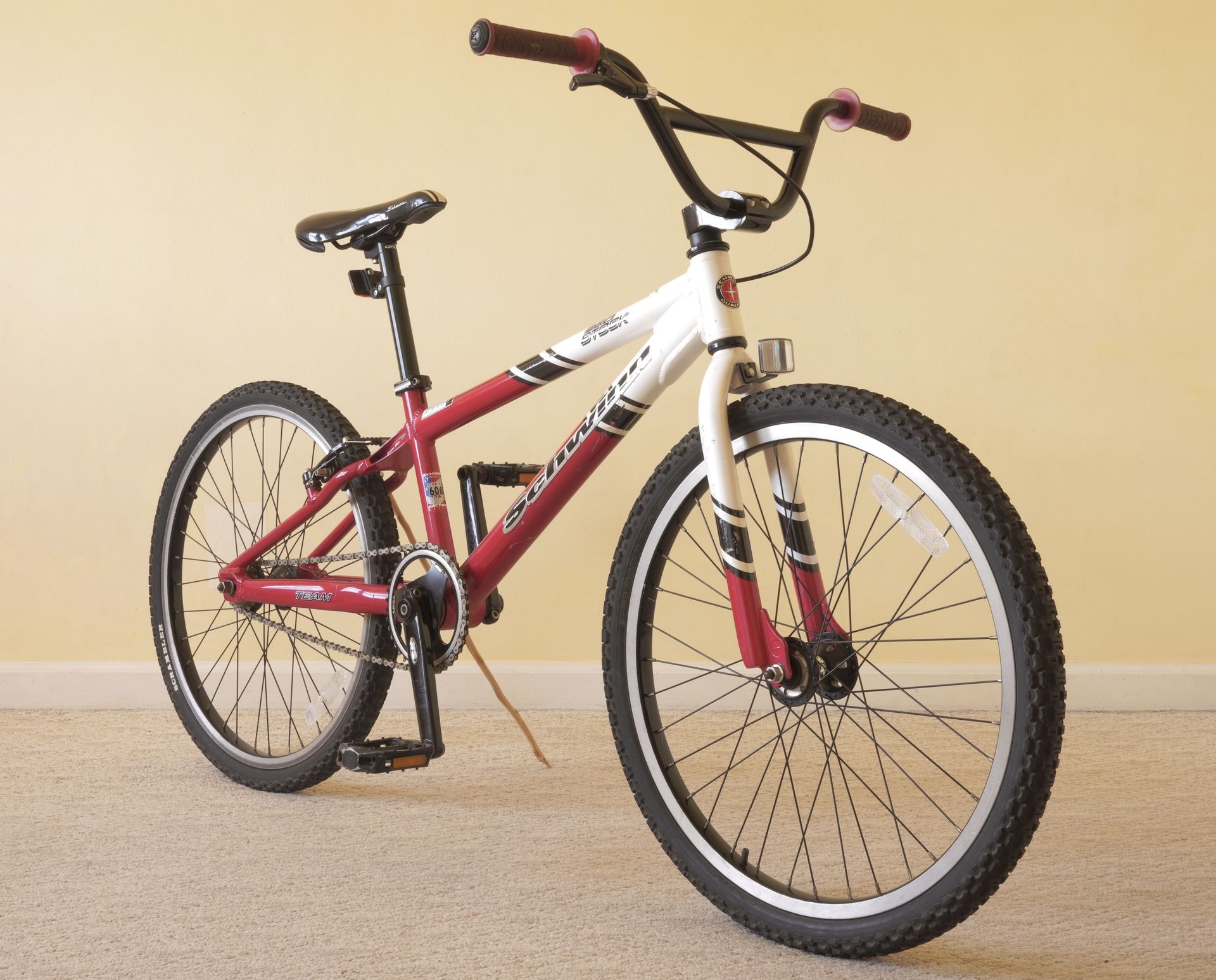 2001 schwinn pro stock team 24-inch bmx cruiser bike