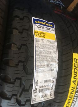 235-75R15 Goodyear radial (1) SALE