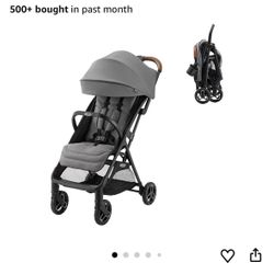 Graco Ready2Jet Compact Stroller – Overhead Friendly Compact Travel Stroller with Automatic Fold, Kingston