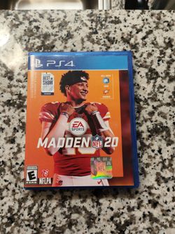 PlayStation 4 Madden 20