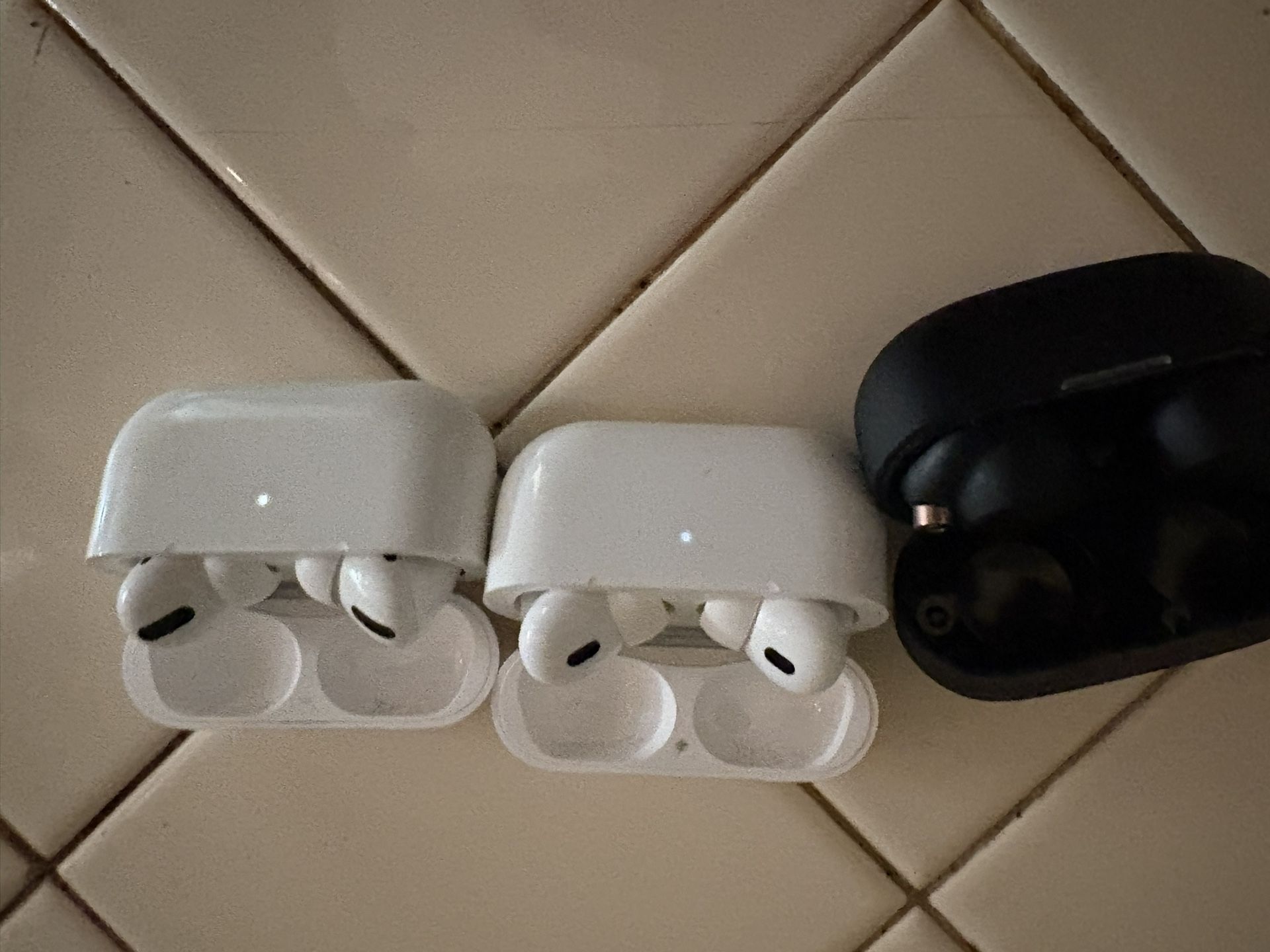 Airpod Pro And Sony Earbuds