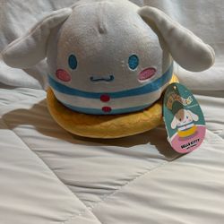 6.5” Squishmallows Hello Kitty Cinnamoroll Stuffed Animal 