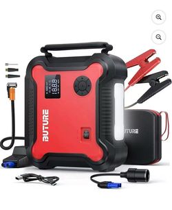 Car Jump Starter with Air Compressor