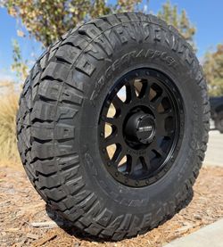 18x9 Method MR305 NV Double Black -37x12.50R18 Nitto Ridge Grapplers.Check Price