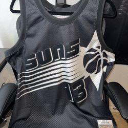 Phoenix Sun Steve Nash Jersey (Black/White)