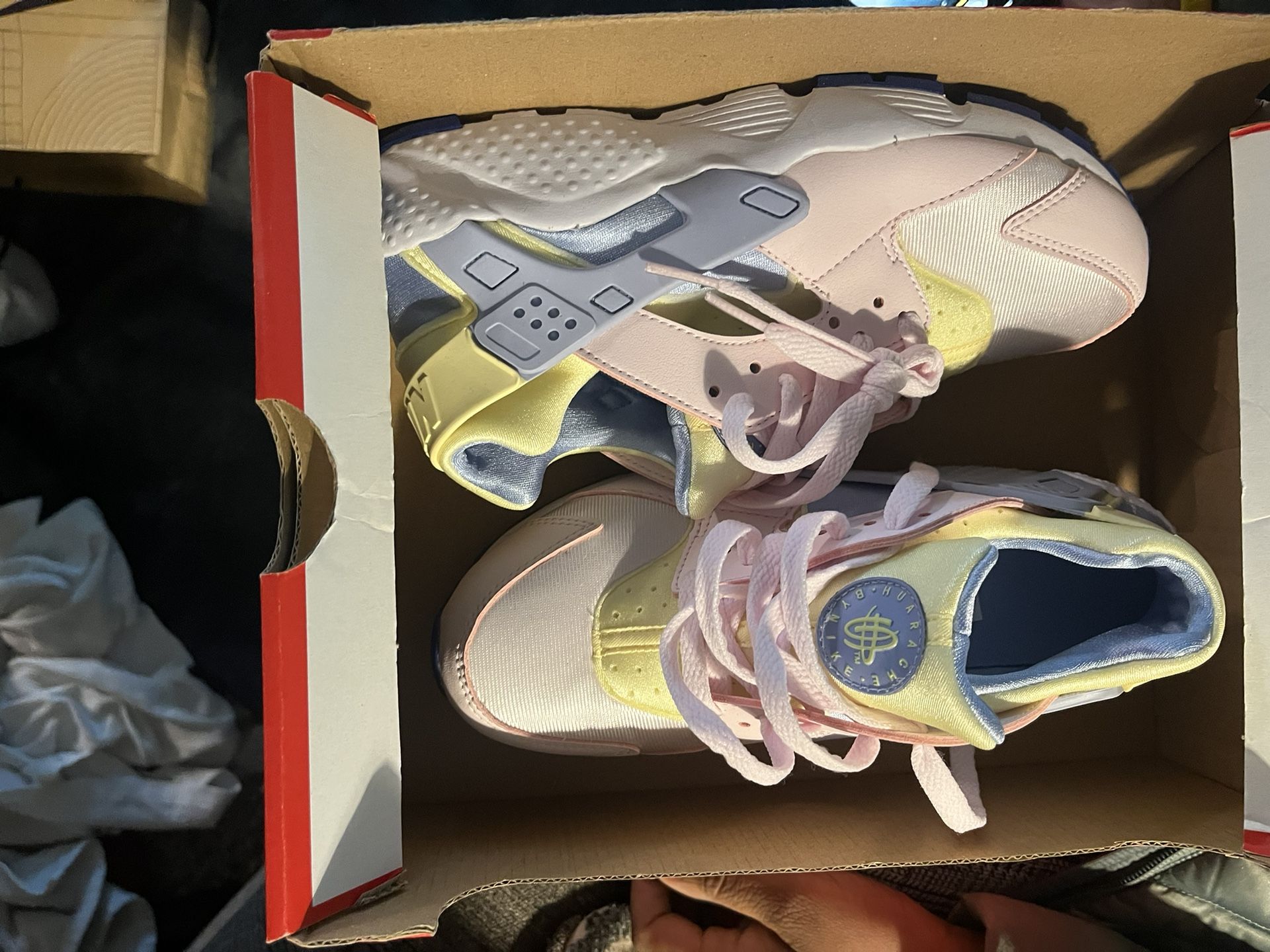 Pearl Pink cobalt Bliss Huaraches