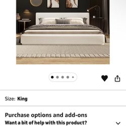 King Size Bed - New