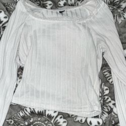 White Long Sleev 
