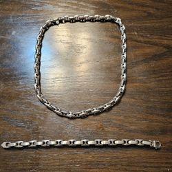 Stainless Steel Neclace N Bracelet