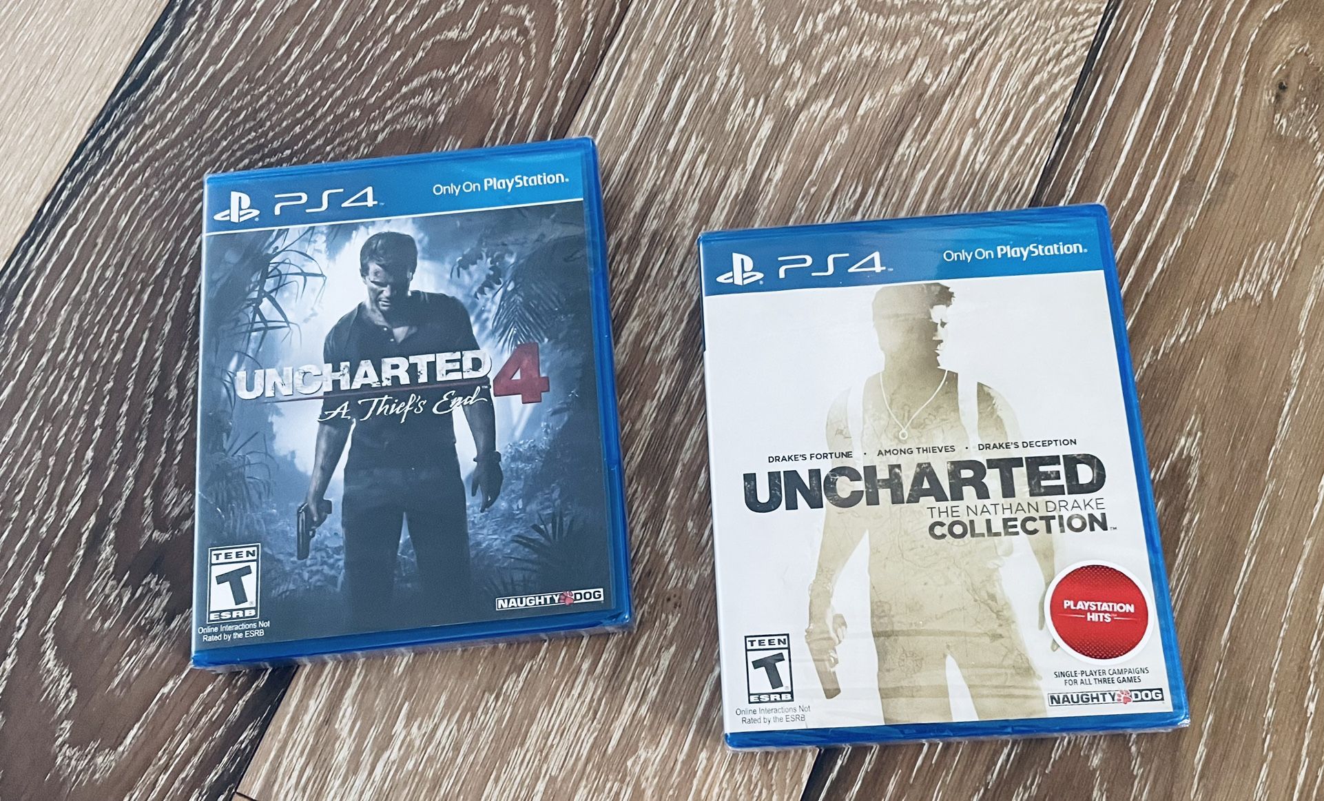 Uncharted 4 + The Nathan Drake Collection PS4
