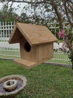 Cedar Wood Bird House Pick Up Area Houston TX 77016
