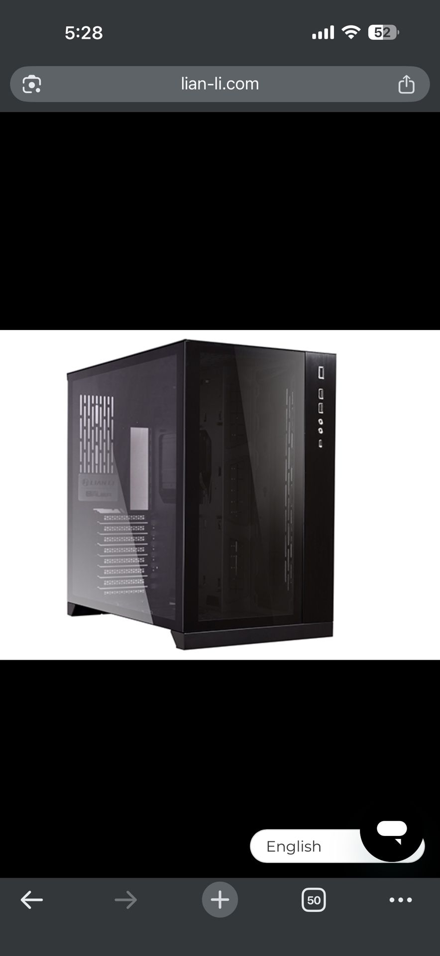 🔥 Lian Li O11 Dynamic ATX Case – Black 🔥