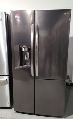 LG Side-by-Side Stainless Steel Fridge
