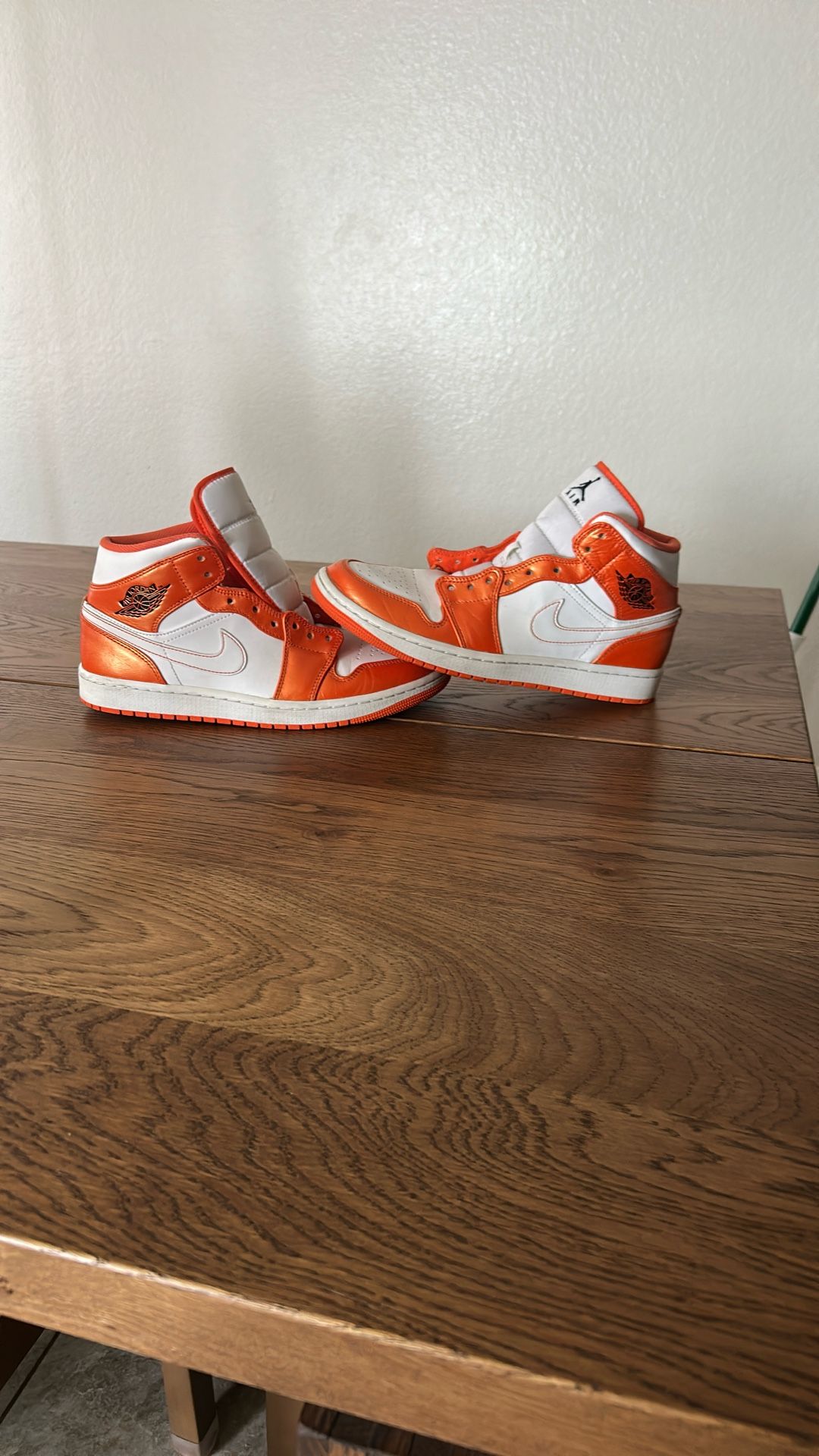 Air Jordan 1’s Mid Metallic Orange