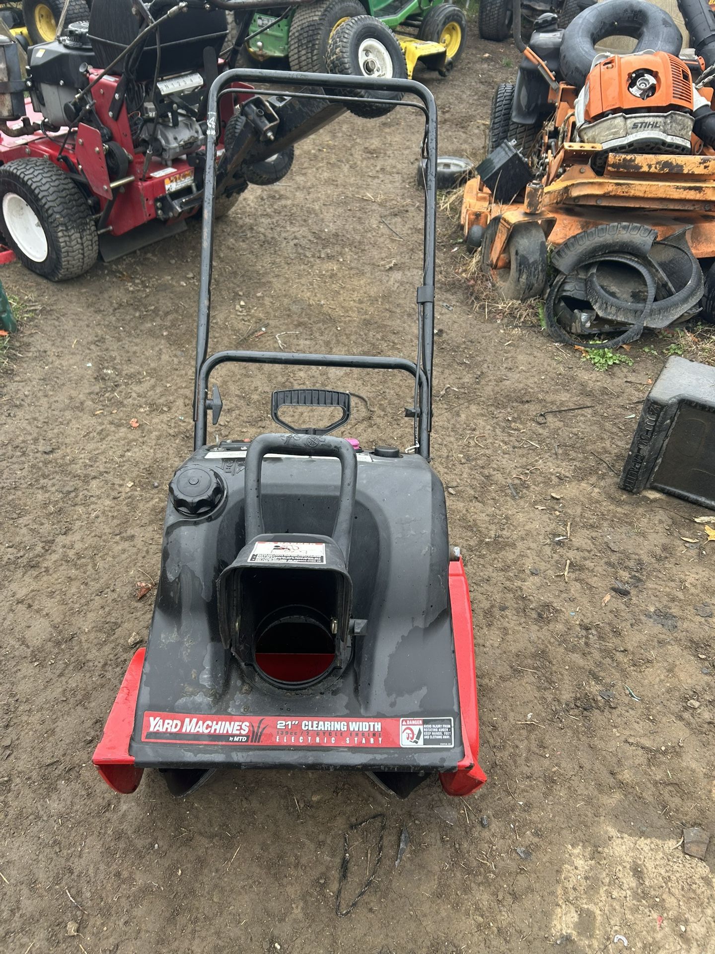 YardMachine Snowblower