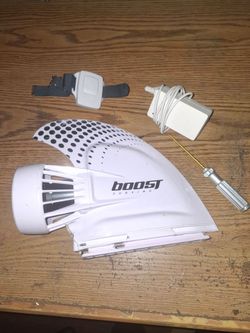 Boost surfing electric fin