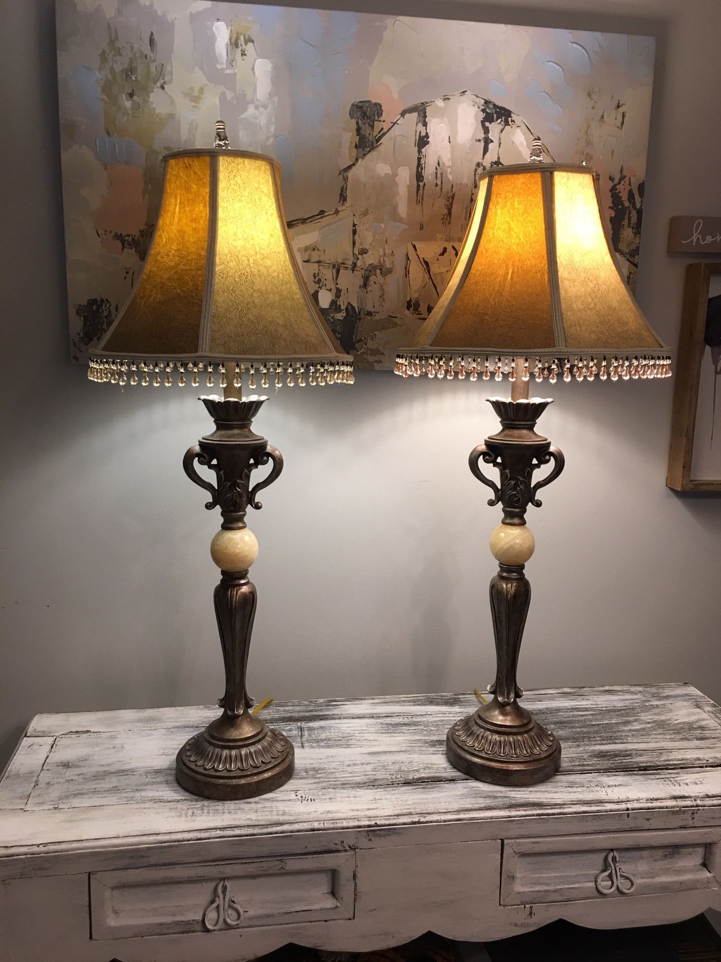 Pair of Lamps
