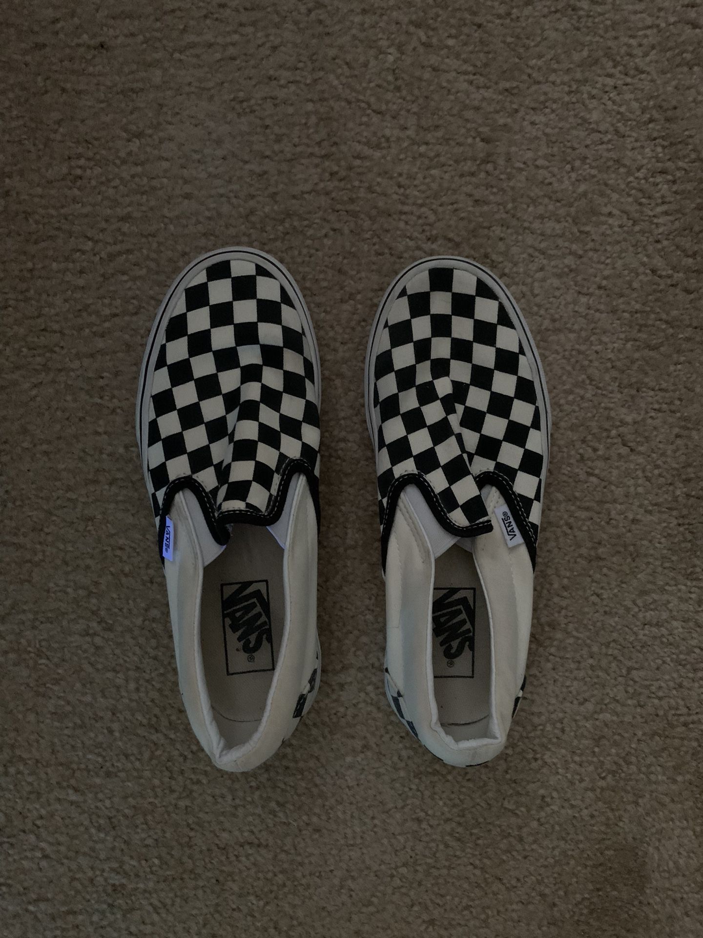 Checkerboard Vans