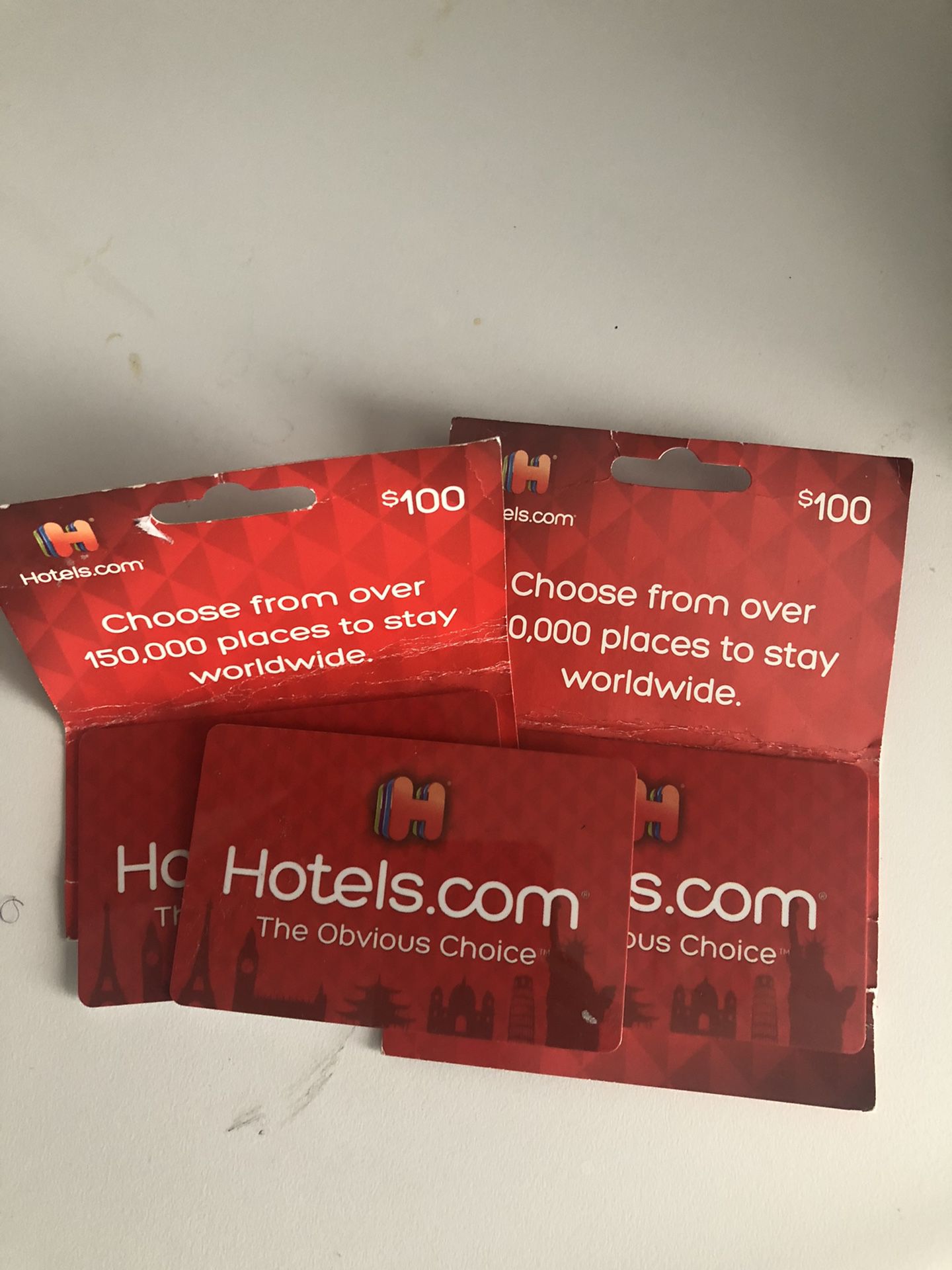 3 $100 {url removed} gift cards for $200 (letting go for $70 each)