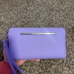 NEW Steve Madden Lavender Wristlet Wallet