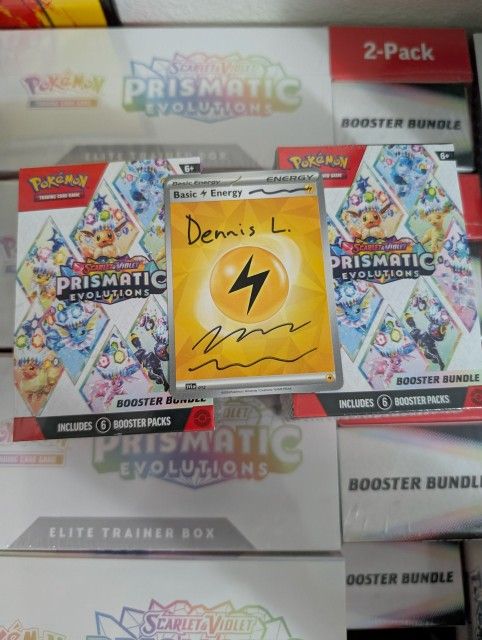 Pokemon Prismatic Evolutions Booster Bundle