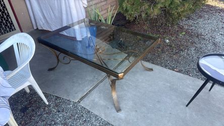 Glass Coffee Table $50