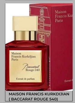 Baccarat rouge 540