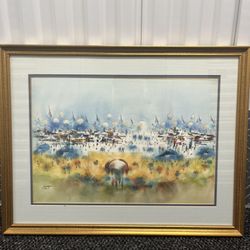 Jerusalem Lithograph - Ben Avram