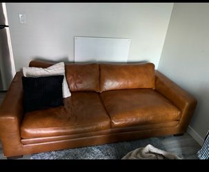 Leather couches