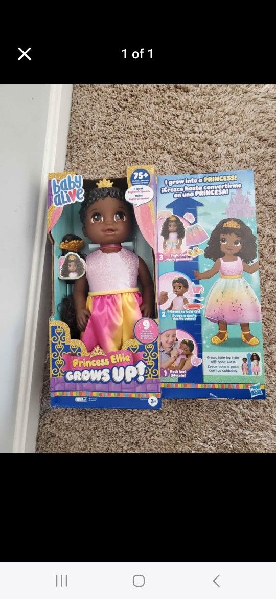 Baby Alive Princess Ellie Grows Up