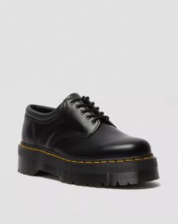 *NEW* Dr. Martens 8053 leather platform shoes