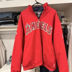 Authentic Majestic Men's Red Angles Jacket XXL