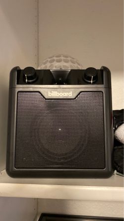 Billborard disco speaker light