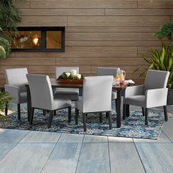 Better Homes & Gardens Ellington 7-Piece Upholstered  Outdoor Dining Set