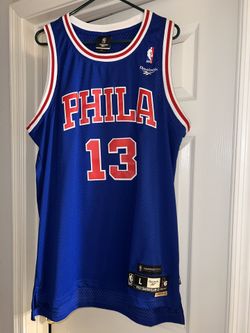 WILT CHAMBERLAIN REEBOK HWC SIXERS JERSEY