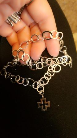 Sterling silver necklace