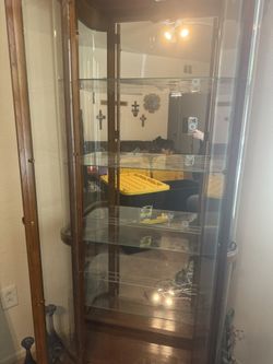 Corner Curio Cabinet
