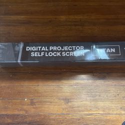 Digital Projector Self Lock Screen